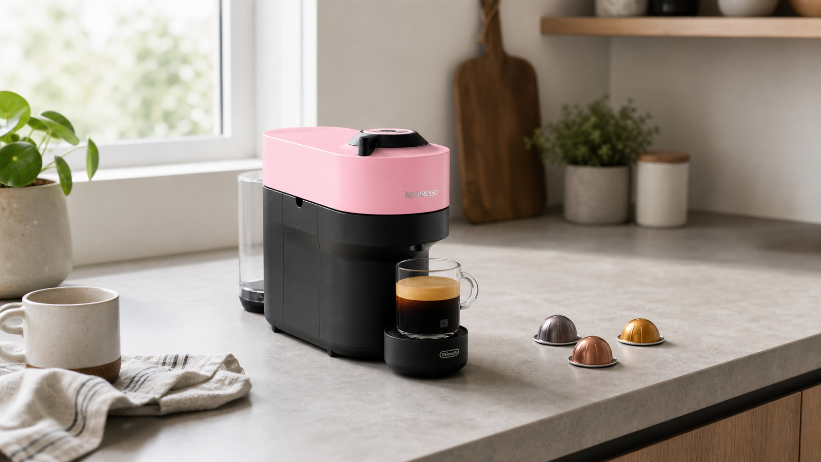 De'Longhi Nespresso Vertuo Pop: in un ambiente domestico reale
