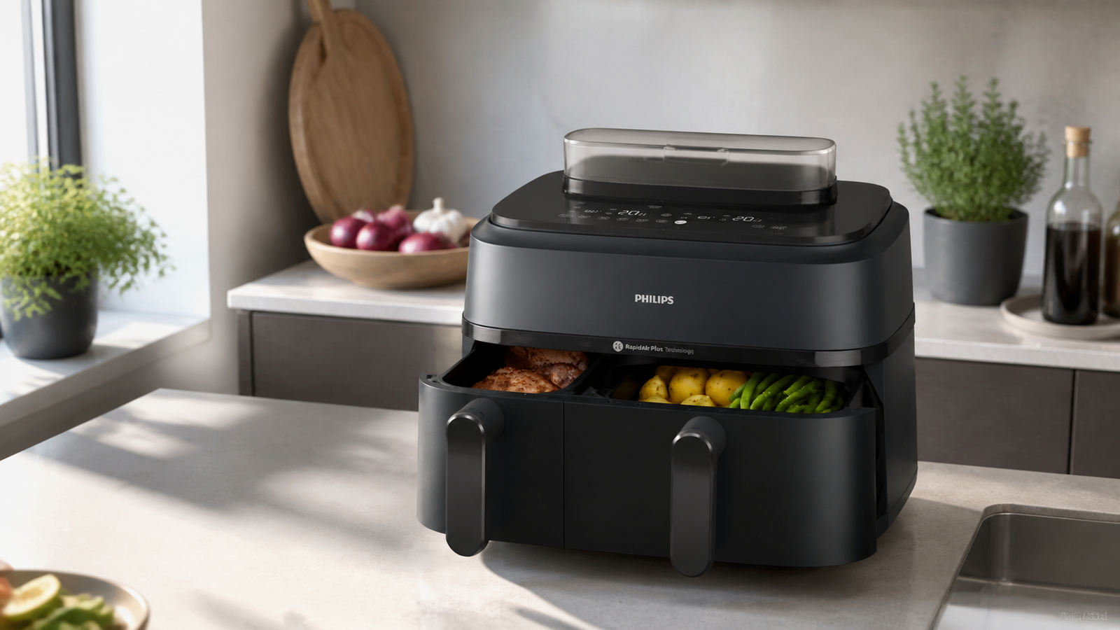 Philips Airfryer Serie 5000 NA550: in un ambiente domestico reale
