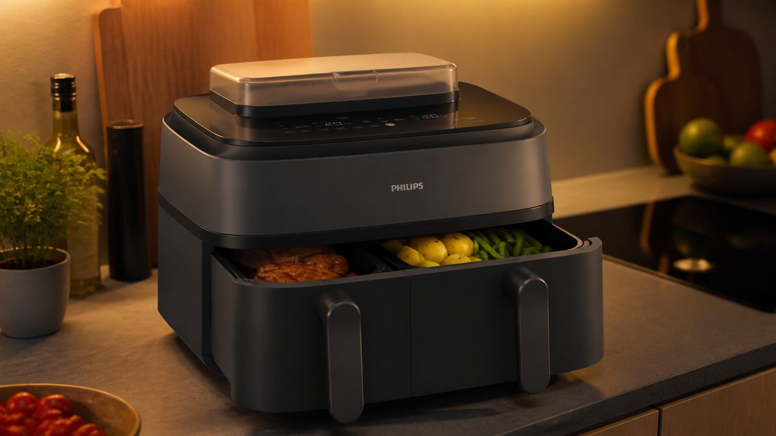 Philips Airfryer Serie 5000 NA550: in uso nella quotidianità