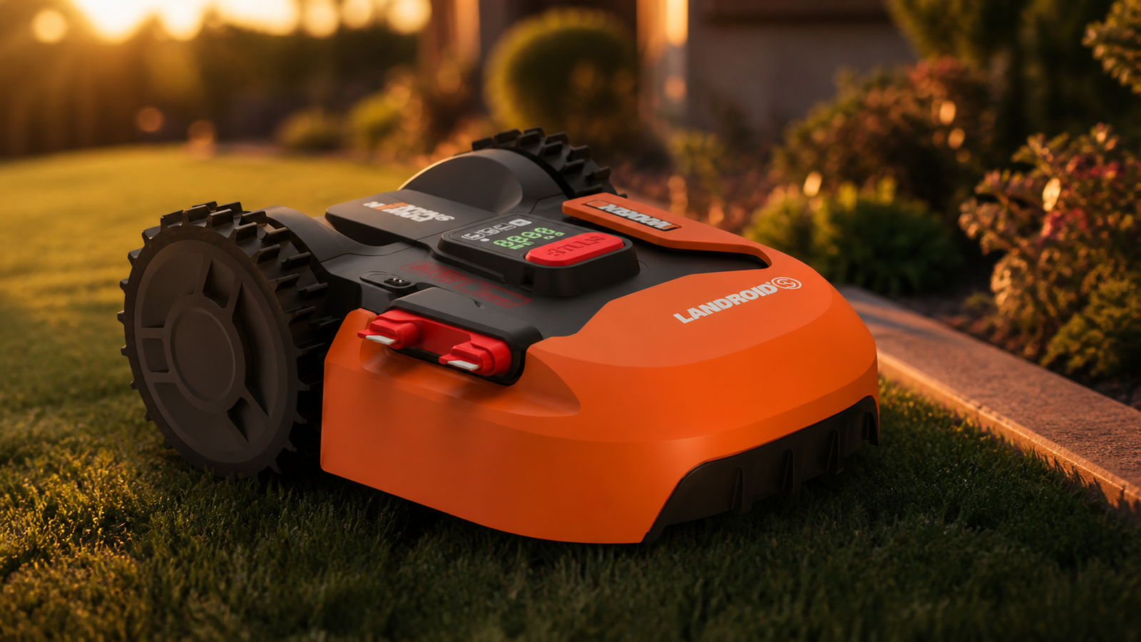 Worx Landroid S300: in uso nella quotidianità